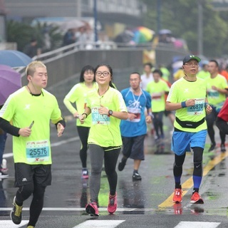 杭州馬拉松16.1KM 9:56-10:09