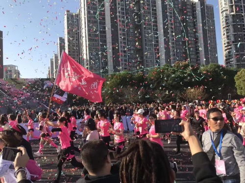 美美美 今早2018杭州國際女子馬拉松下沙浪漫開跑 壯觀美圖刷爆你的朋友圈