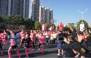 edc助陣杭州國(guó)際女子馬拉松,讓funky dance與美同在
