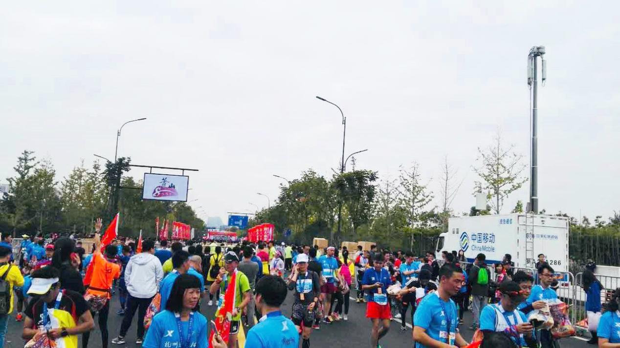 極客網(wǎng)_浙江移動順利保障杭州州西湖國際馬拉松大賽