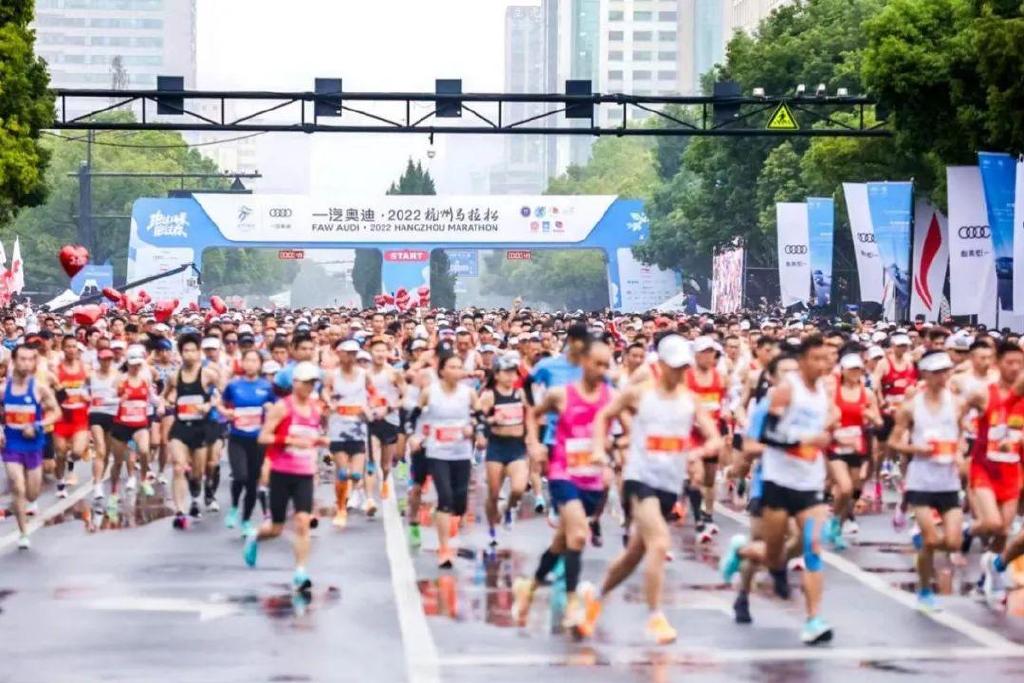 奧迪杭州馬拉松,與時代同頻的力量
