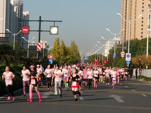 美美美 今早2018杭州國際女子馬拉松下沙浪漫開跑 壯觀美圖刷爆你的朋友圈